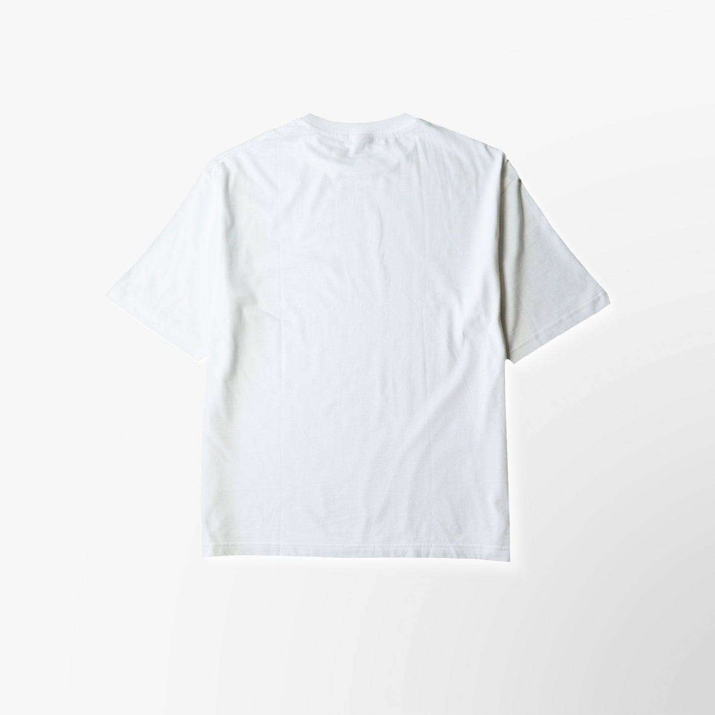 ESSENTIAL OVERSIZED BLANK TEE - WHITE