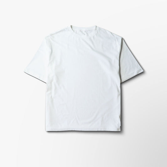 ESSENTIAL OVERSIZED BLANK TEE - WHITE