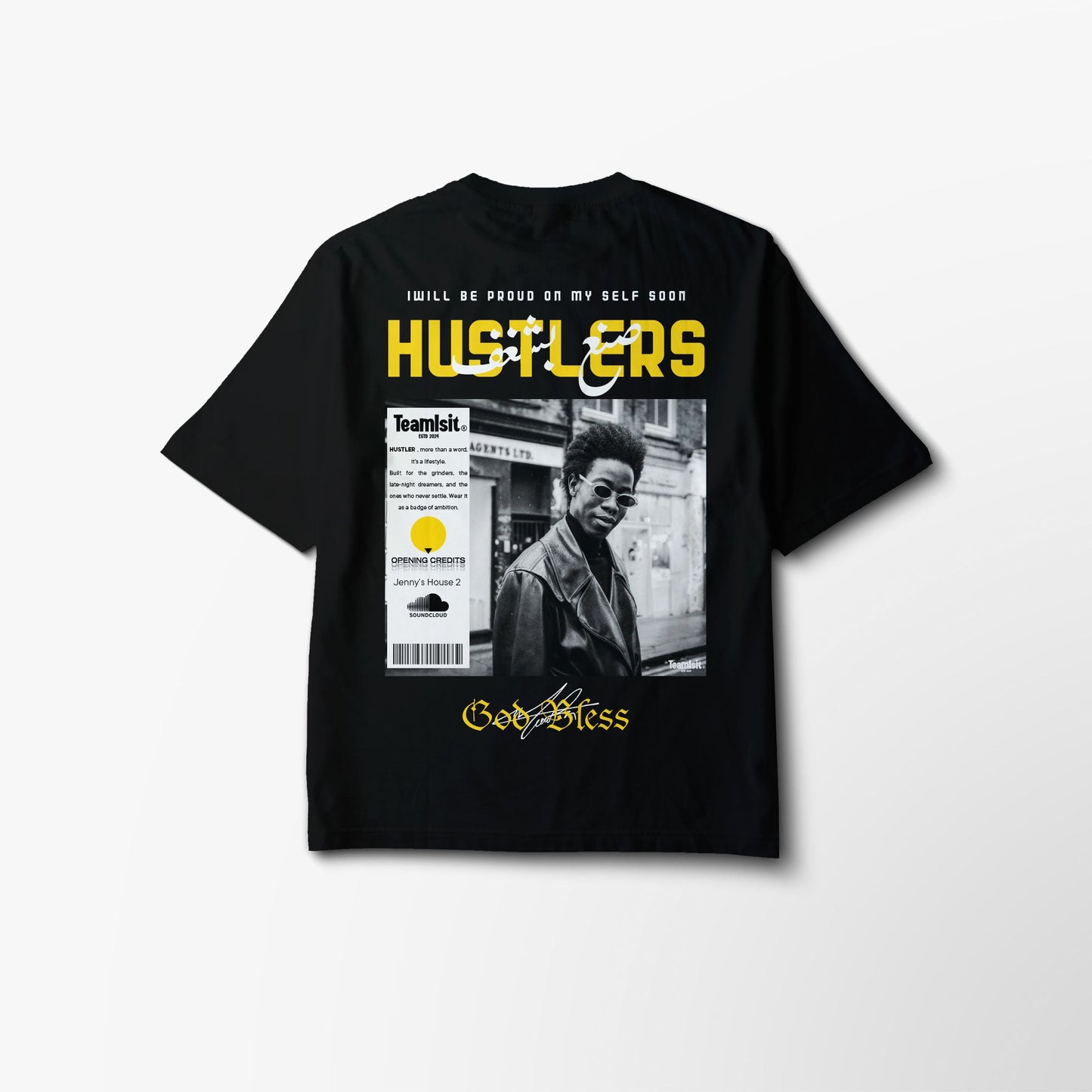 Hustlers- Oversized Tshirt